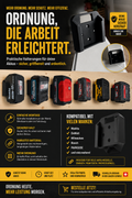 Akkuhalter / Batteriehalter für Werkzeug-Akkus