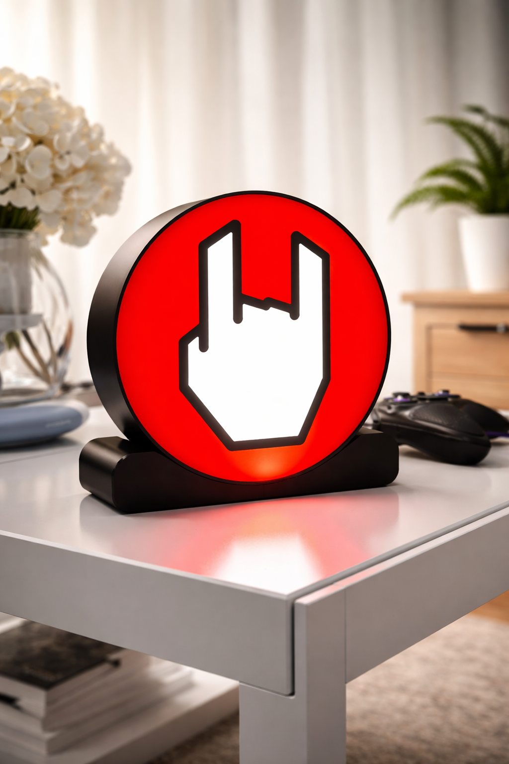 Light Box Rock – Dekorative Leuchte